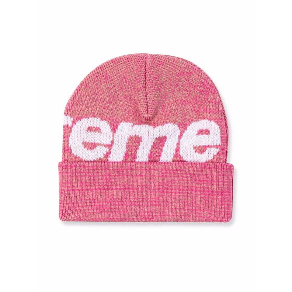 Supreme Big Logo Beanie Şapkalar Pembe | TR112CE