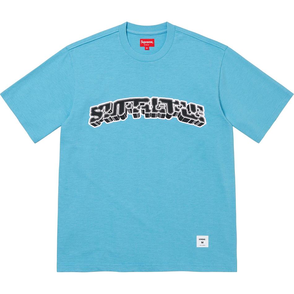 Supreme Block Arc S/S Top Kazak Mavi | TR331UT