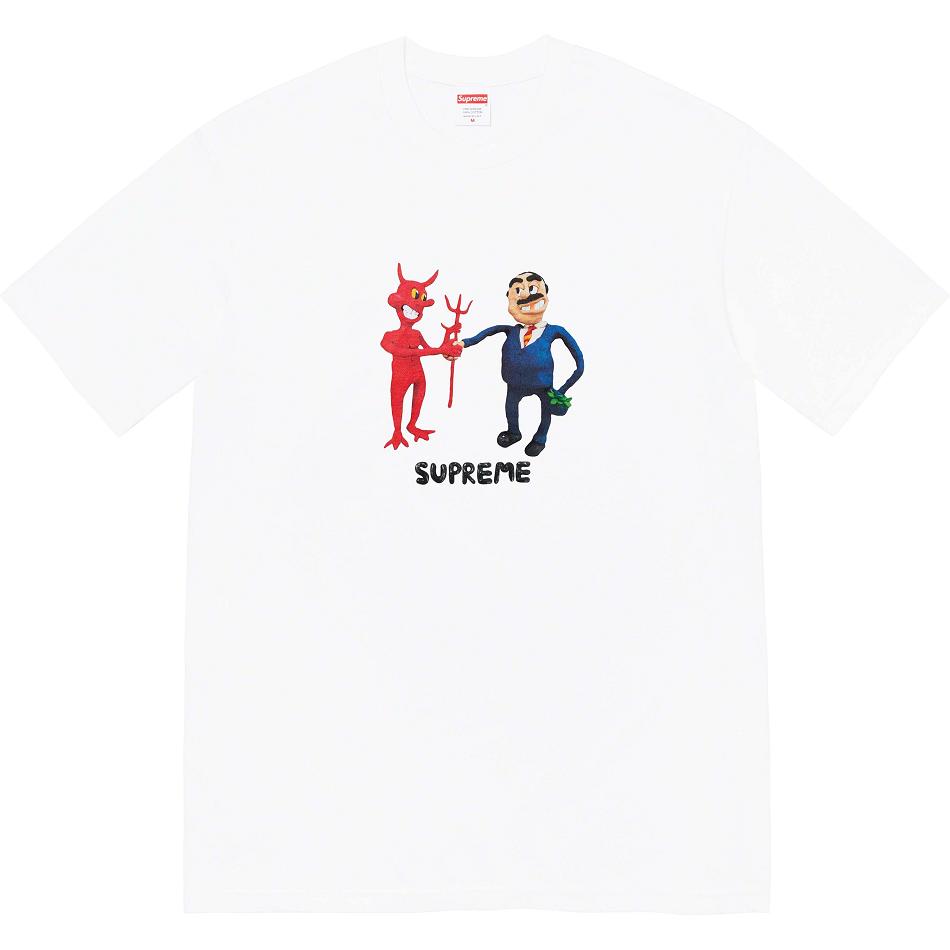 Supreme Business Tee Tişört Beyaz | TR217VD