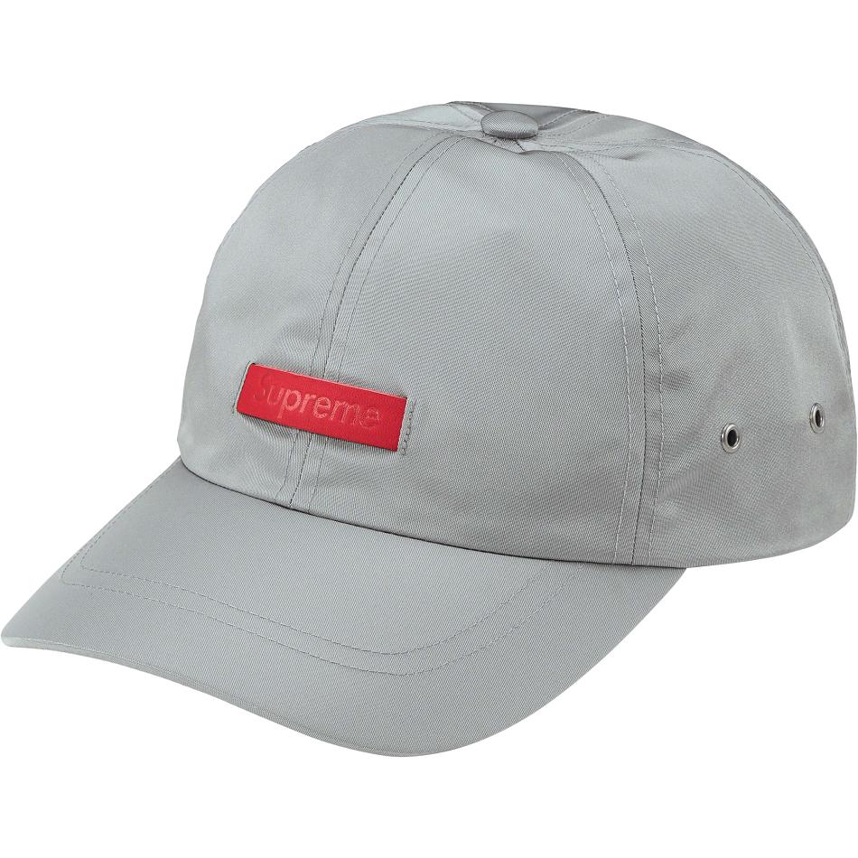 Supreme Deri Patch 6-Panel Şapkalar Gri | TR119EX