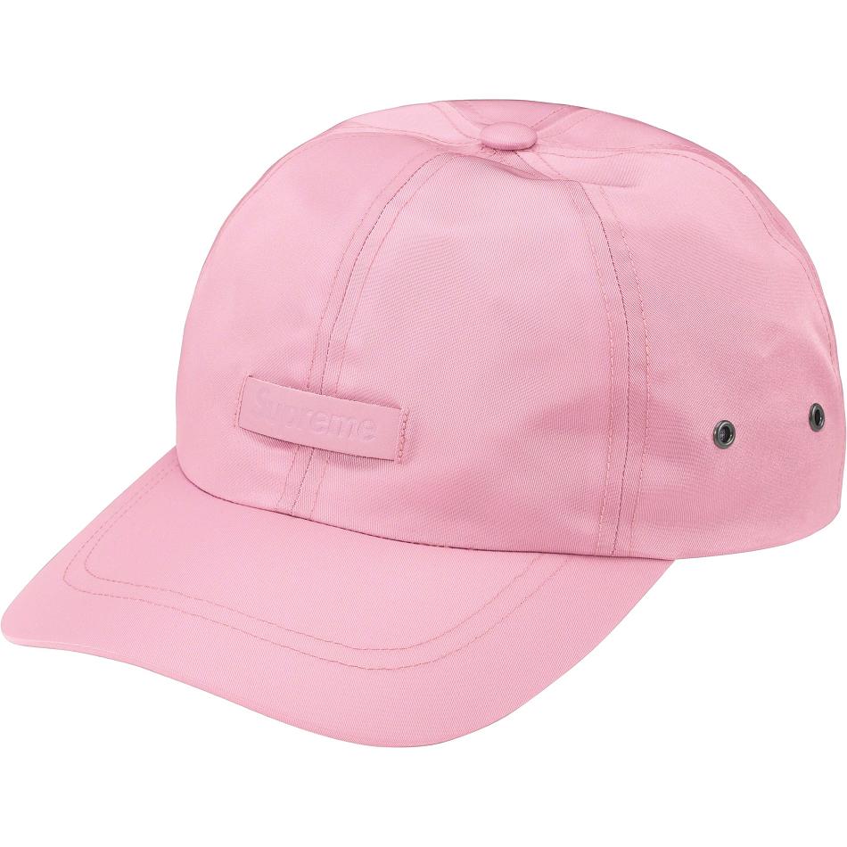 Supreme Deri Patch 6-Panel Şapkalar Pembe | TR123UT