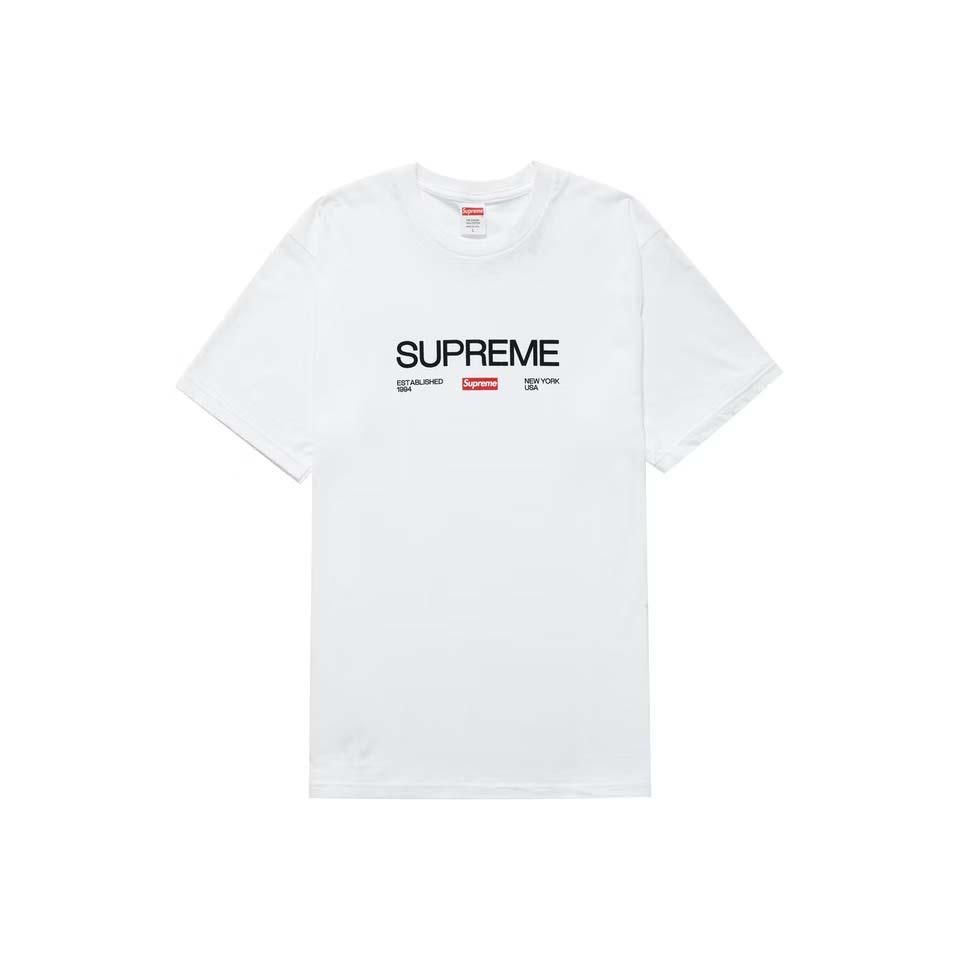 Supreme Est. 1994 Logo Tişört Beyaz | TR200YU