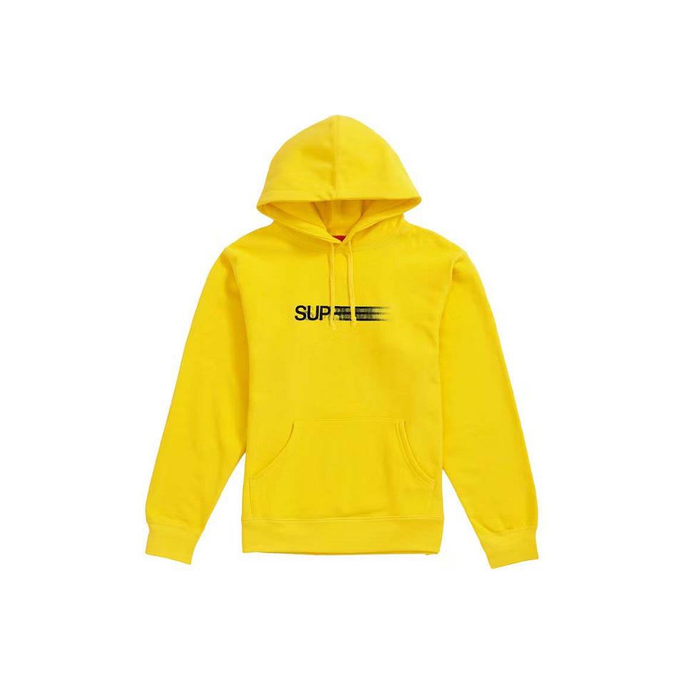 Supreme Motion Logo Kukuletalı Tişörtü Sarı | TR264KI