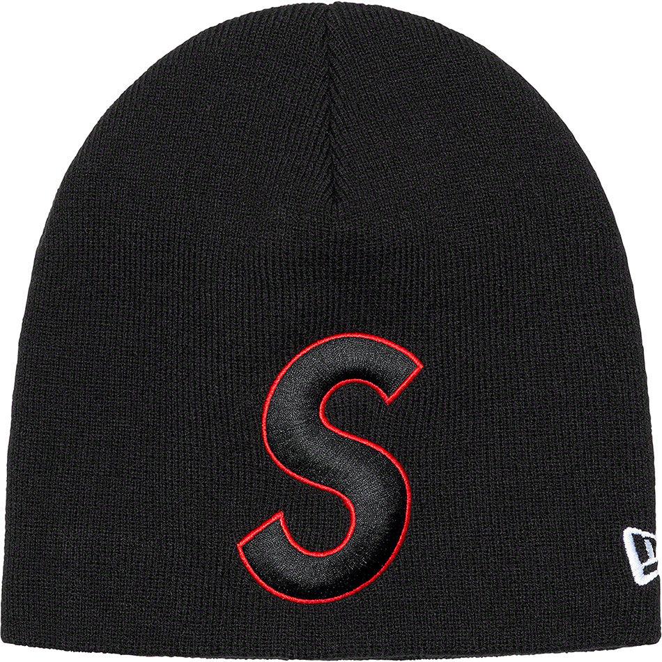 Supreme New Era® S Logo Beanie Şapkalar Siyah | TR152PQ