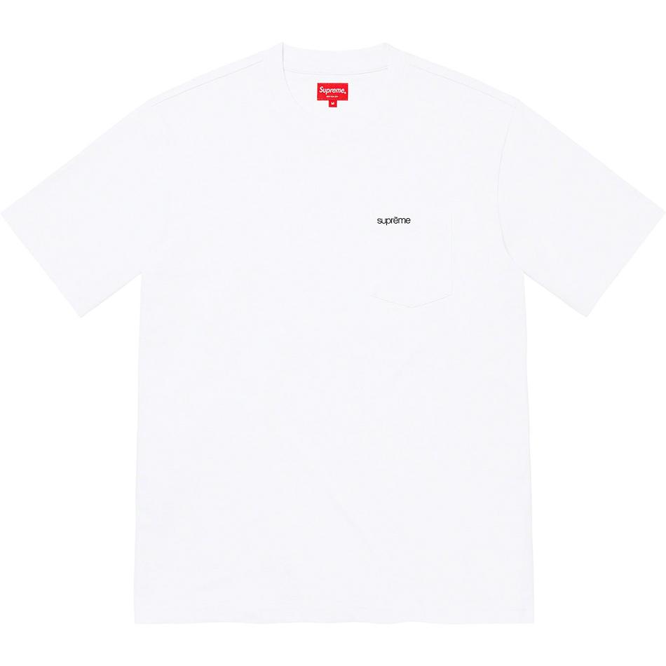 Supreme S/S Pocket Tee Kazak Beyaz | TR322BC