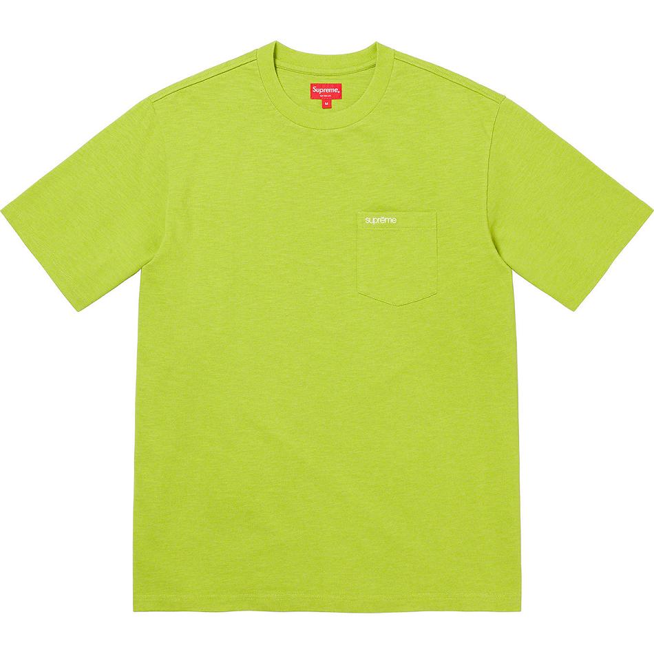 Supreme S/S Pocket Tee Kazak Yeşil | TR321VD