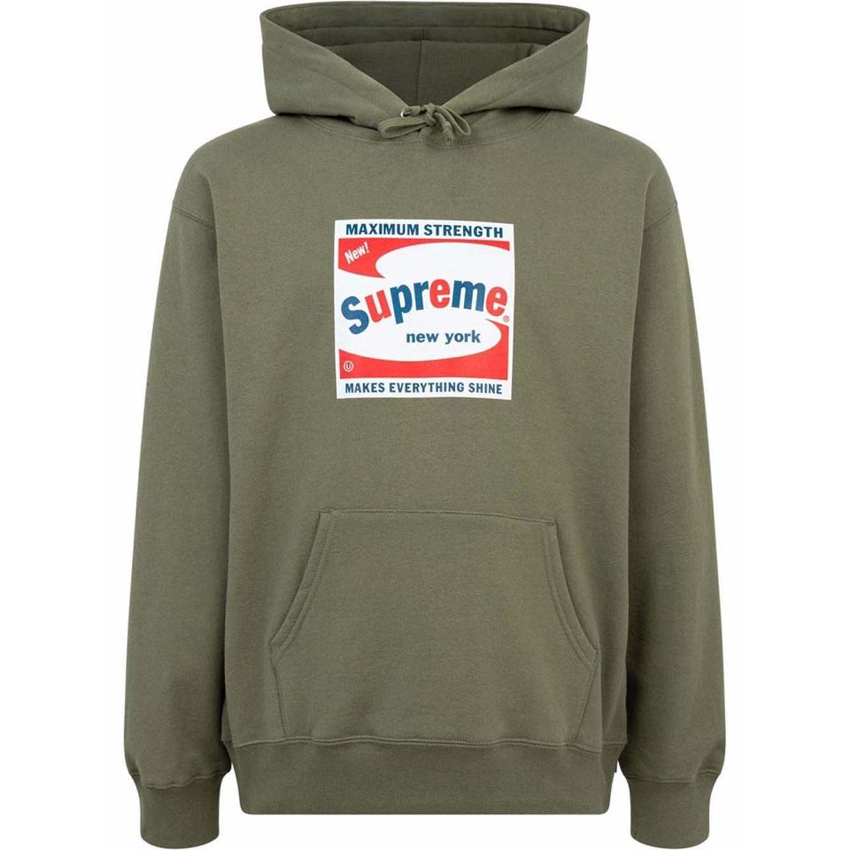 Supreme Shine New York Kapüşonlu Sweatshirt Yeşil | TR467DN