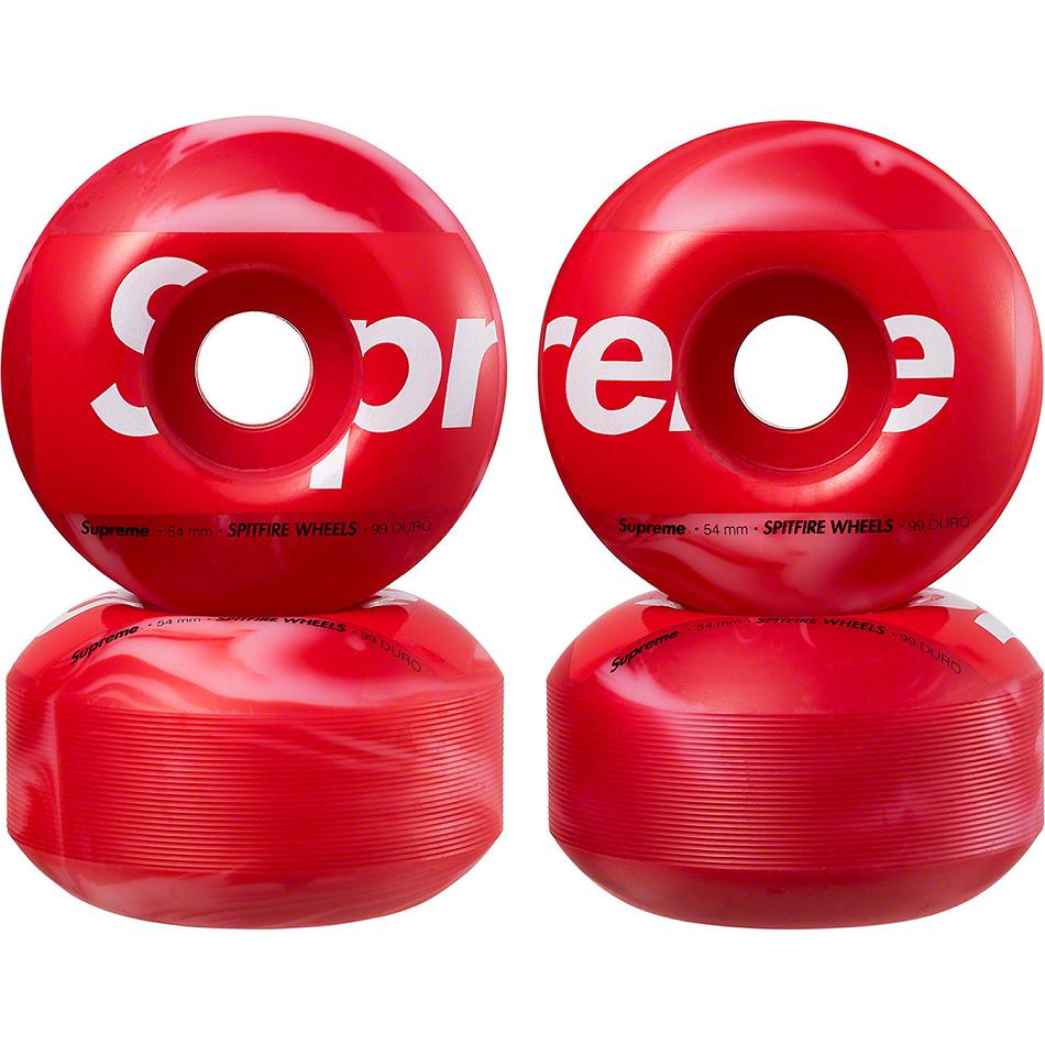 Supreme Spitfire® Shop Wheels (Set of 4) Skateboard Aksesuar Kırmızı | TR174YU