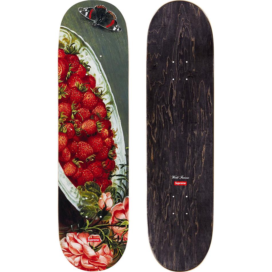 Supreme Strawberries Skateboard Aksesuar Renkli | TR172RW