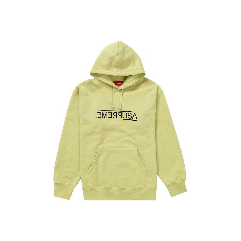 Supreme USA Kukuletalı Tişörtü Sarı | TR255OR