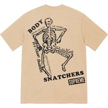 Supreme Body Snatchers Tee Tişört Kahverengi | TR242CE