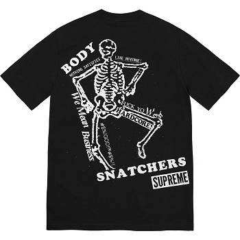 Supreme Body Snatchers Tee Tişört Siyah | TR241XF