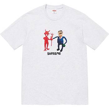 Supreme Business Tee Tişört Bej Rengi | TR212KI