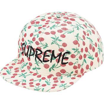 Supreme Cherries 5-Panel Şapkalar Beyaz | TR134KI