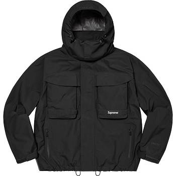 Supreme GORE-TEX PACLITE® Hafif Shell Ceket Siyah | TR447LH