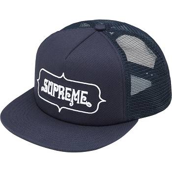 Supreme Highest Mesh Back 5-Panel Şapkalar Lacivert | TR132HK