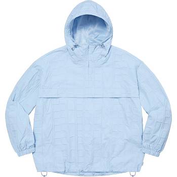 Supreme Repeat Stitch Anorak Ceket Mavi | TR441DN