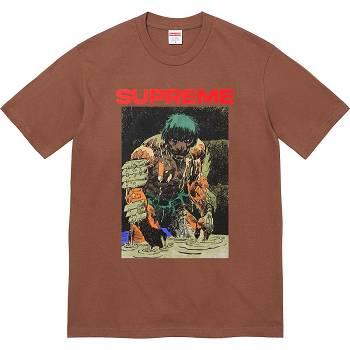 Supreme Ronin Tee Tişört Kahverengi | TR240ZG