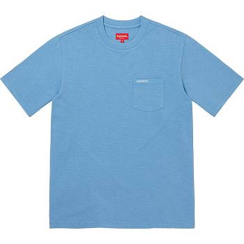 Supreme S/S Pocket Tee Kazak Turkuaz | TR316KI