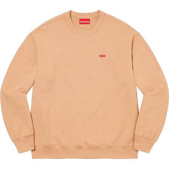 Supreme Small Box Crewneck Tişörtü Turuncu | TR285DN