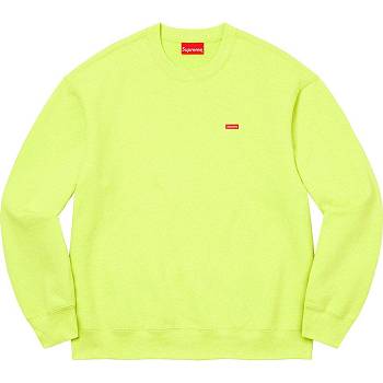 Supreme Small Box Crewneck Tişörtü Yeşil | TR281OR