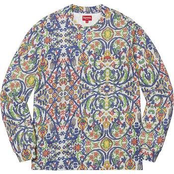 Supreme Small Box L/S Tee Kazak Renkli | TR340HK