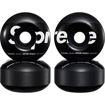 Supreme Spitfire® Shop Wheels (Set of 4) Skateboard Aksesuar Siyah | TR175UT