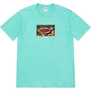 Supreme Strawberries Tee Tişört Aqua | TR247QZ