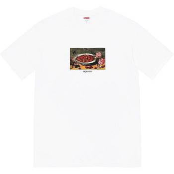 Supreme Strawberries Tee Tişört Beyaz | TR250RW