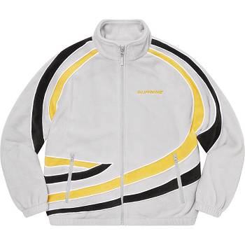 Supreme Yarış Fleece Ceket Gri | TR445JJ